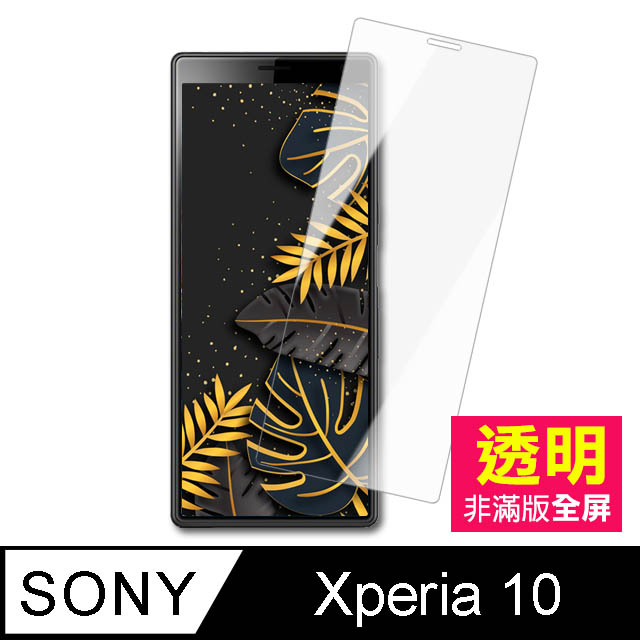 SONY Xperia 10 透明 手機鋼化膜保護貼