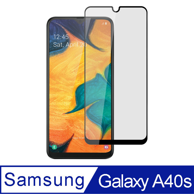 【Ayss】三星 Samsung Galaxy A40s專用滿版手機玻璃保護貼/鋼化玻璃膜/平面全滿版/全滿膠