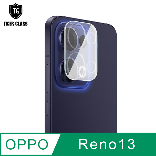 T.G OPPO Reno13 鏡頭鋼化膜玻璃保護貼(防爆防指紋)