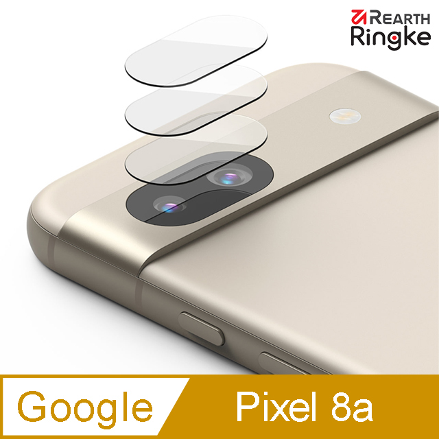【Ringke】Google Pixel 8a [Camera Protector Glass 鋼化玻璃鏡頭保護貼（3入）