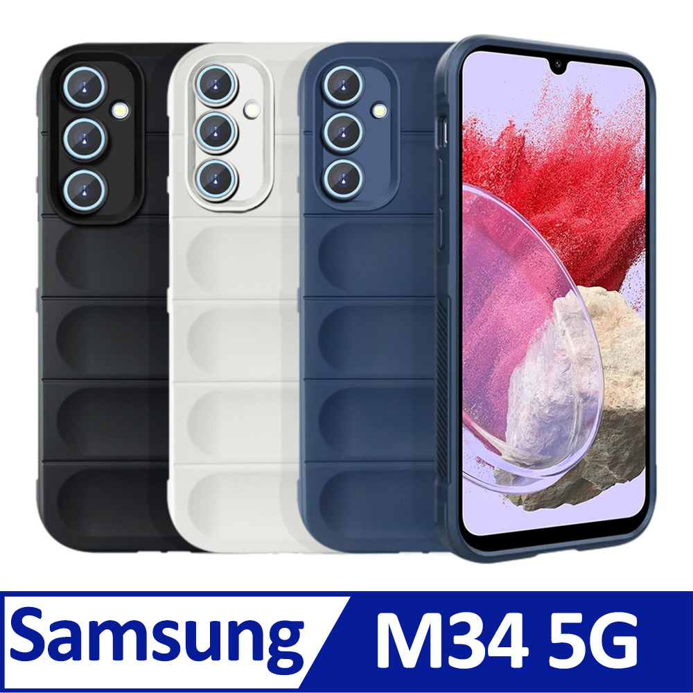 CITY BOSS for Samsung Galaxy M34 5G 膚感隱形軍規保護殼