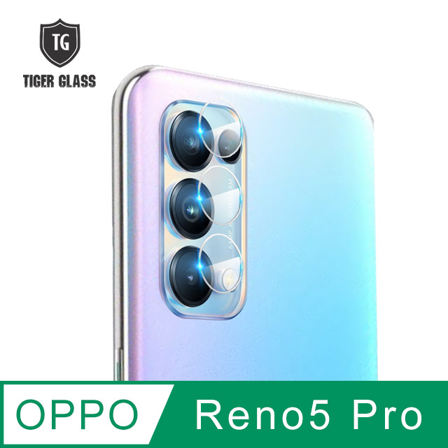 T.G OPPO Reno5 Pro 手機鏡頭鋼化膜玻璃保護貼(防爆防指紋)