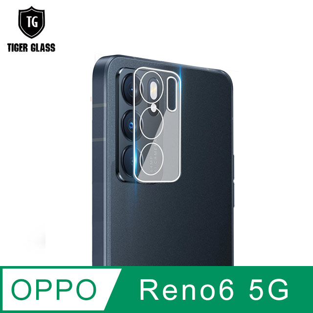T.G OPPO Reno6 5G 手機鏡頭鋼化膜玻璃保護貼(防爆防指紋)