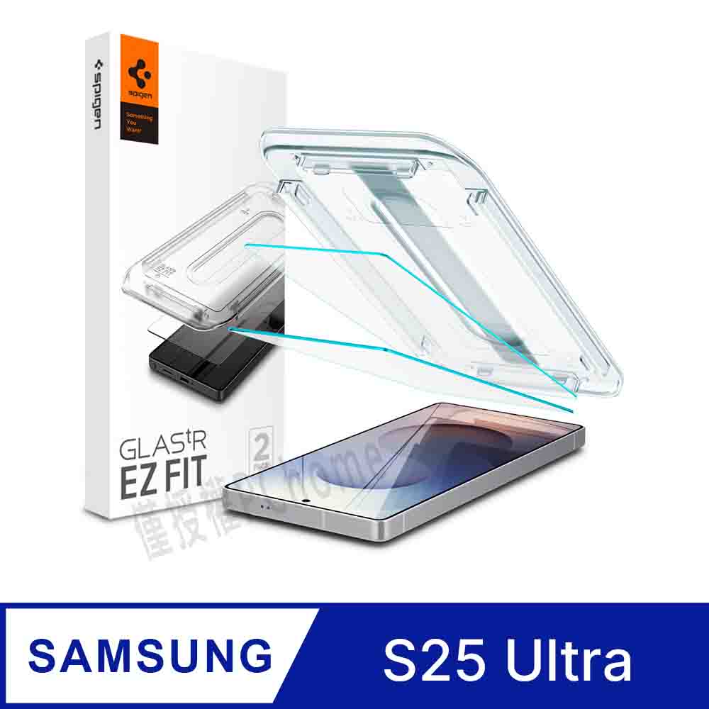 Spigen Galaxy S25 Ultra EZ Fit HD玻璃快易貼(2入組)