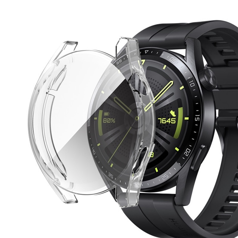 Huawei Watch GT 3 Pro 46mm 超薄透明隱形保護套(全包款)