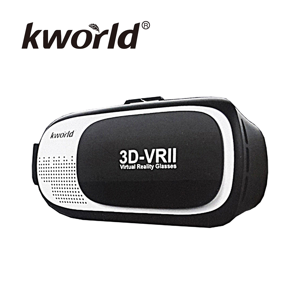 (福利品)【Kworld 廣寰】3DVR虛擬實境眼鏡-炫彩限定版(外盒受損)