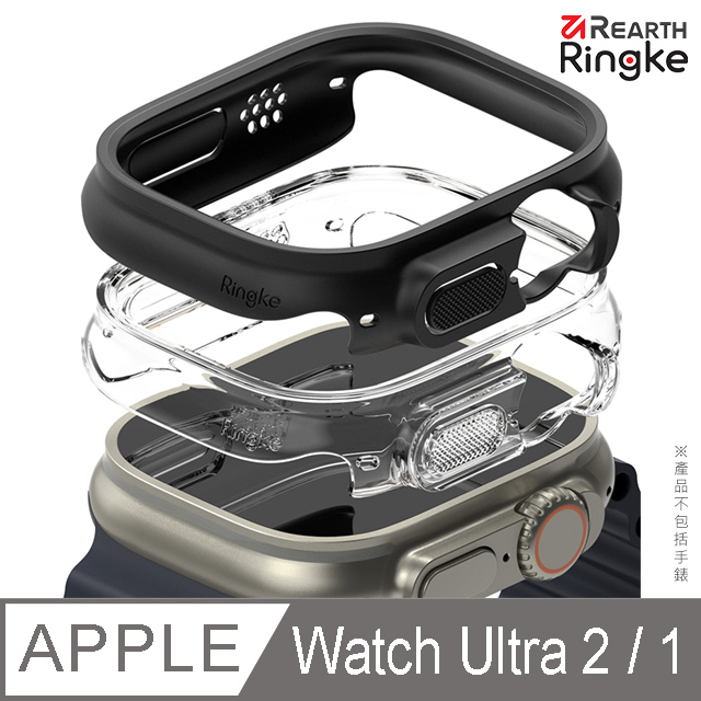 【Ringke】Apple Watch Ultra 49mm [Slim 輕薄手錶保護殼（2入）