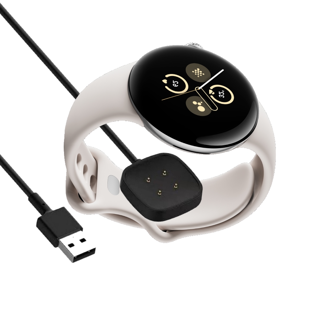 Google Pixel Watch2 USB-A 磁吸連接線(方形座)