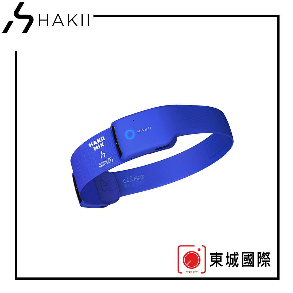 HAKII MIX 穿戴式運動智慧耳機-髮帶款 藍色 (東城代理商公司貨)