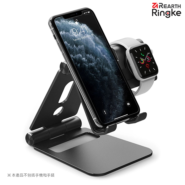 【Ringke】Rearth Super Folding Stand 摺疊式 iPhone+Apple Watch 二合一充電支架