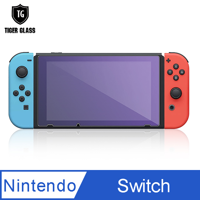 T.G Ninteddo 任天堂 Switch 全滿版鋼化玻璃螢幕保護貼 (抗藍光)