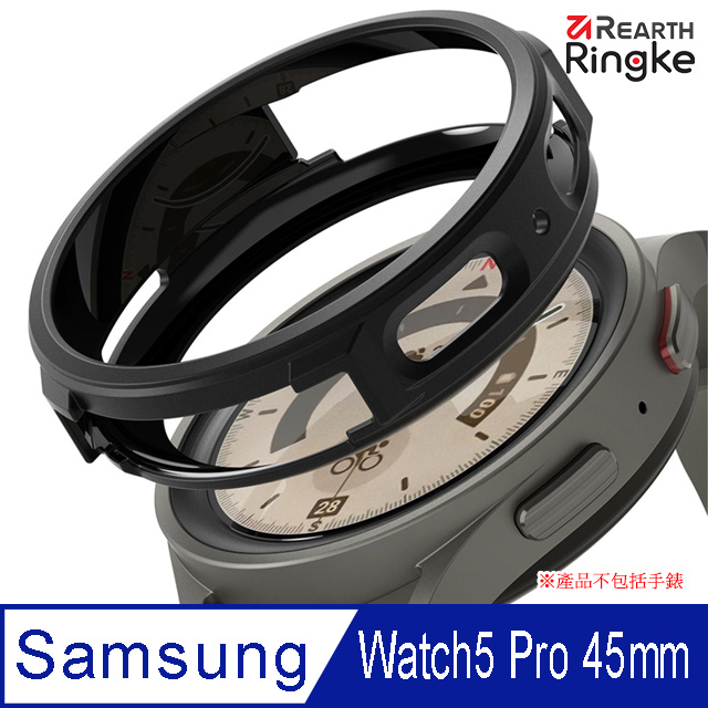 【Ringke】三星 Galaxy Watch 5 Pro 45mm [Air Sports 手錶保護套 黑
