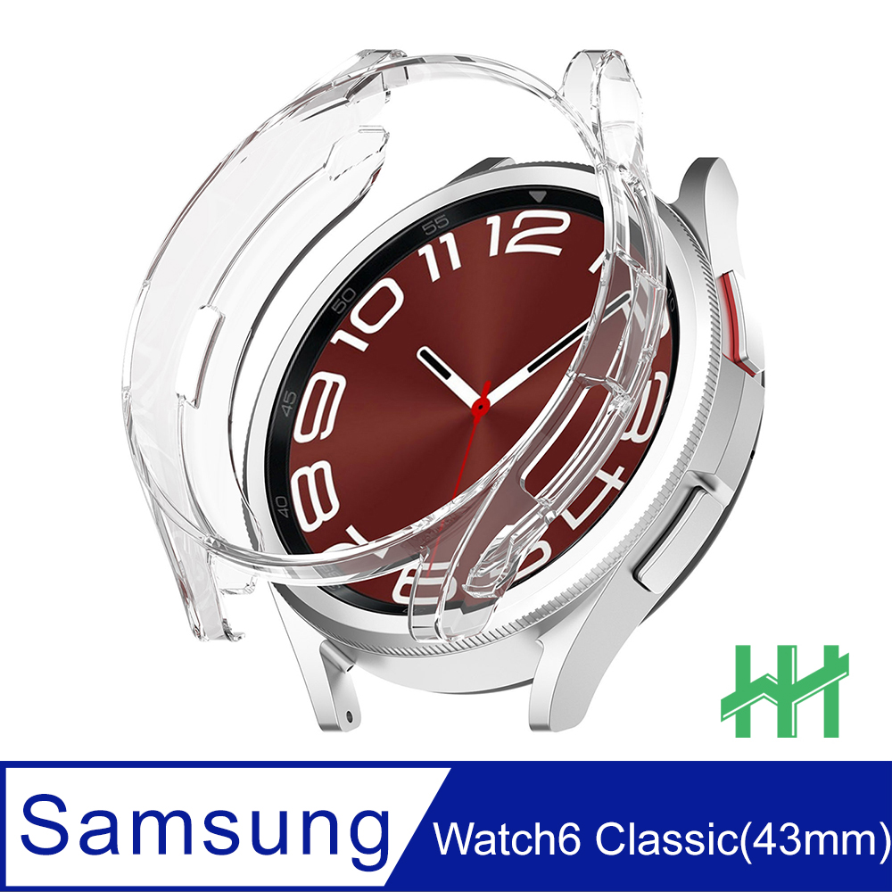 【HH】SAMSUNG Galaxy Watch6 (43mm)(透明)TPU包覆防撞手錶殼系列