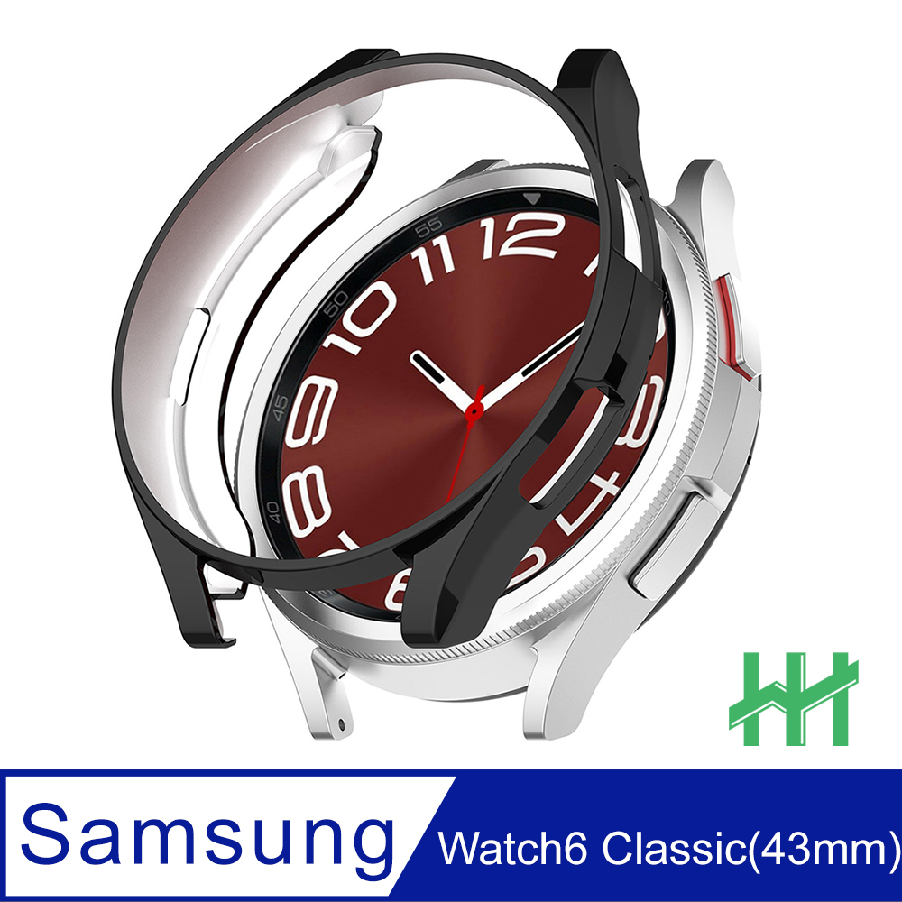 【HH】SAMSUNG Galaxy Watch6 (43mm)(黑色)TPU包覆防撞手錶殼系列