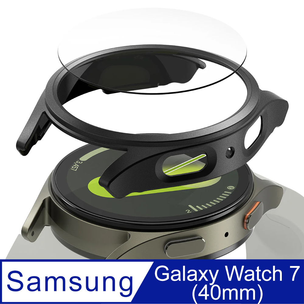 Rearth Ringke 三星 Galaxy Watch 7 (40mm) 手錶輕薄保護殼超值組