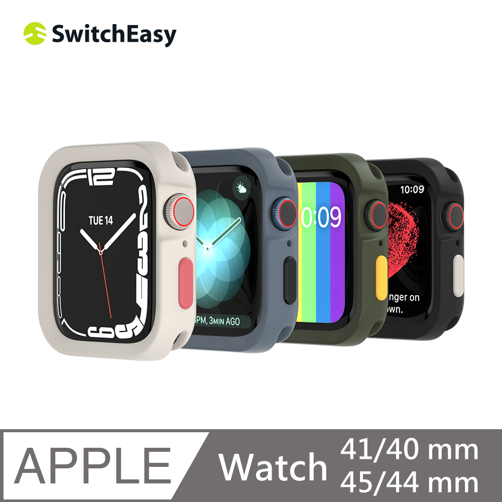 SwitchEasy Colors Apple Watch 7/6/5/4/SE TPU手錶保護殼