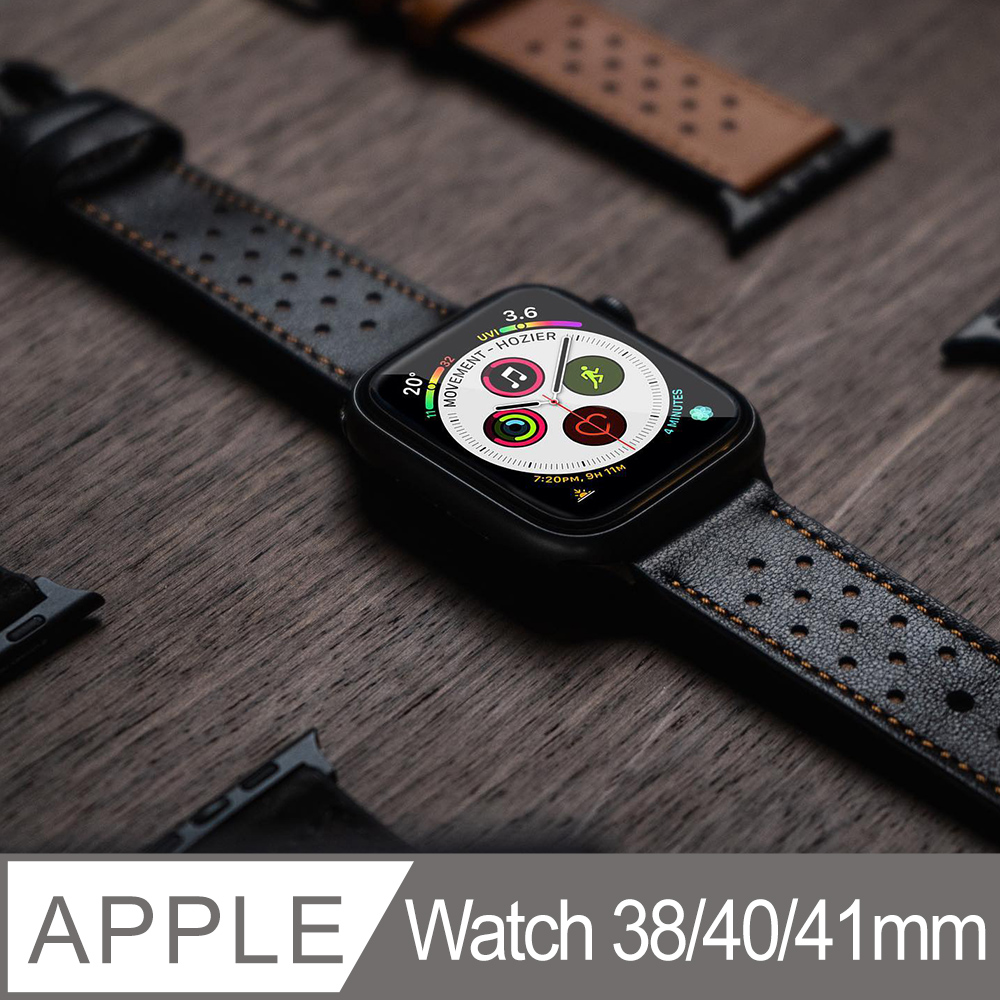 MIFA Apple Watch Hybrid Sport 混合運動皮革錶帶/ Classic Leather 經典皮革錶帶_38/40/41mm