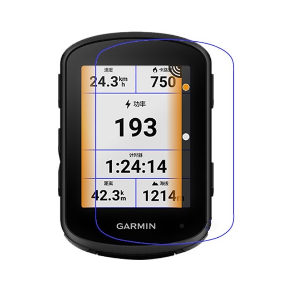GARMIN Edge 840 軟性塑鋼防爆螢幕保護貼(霧面抗炫)