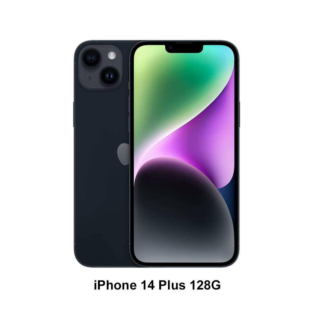 Apple iPhone 14 Plus (128G)-午夜色(MQ4X3TA/A)