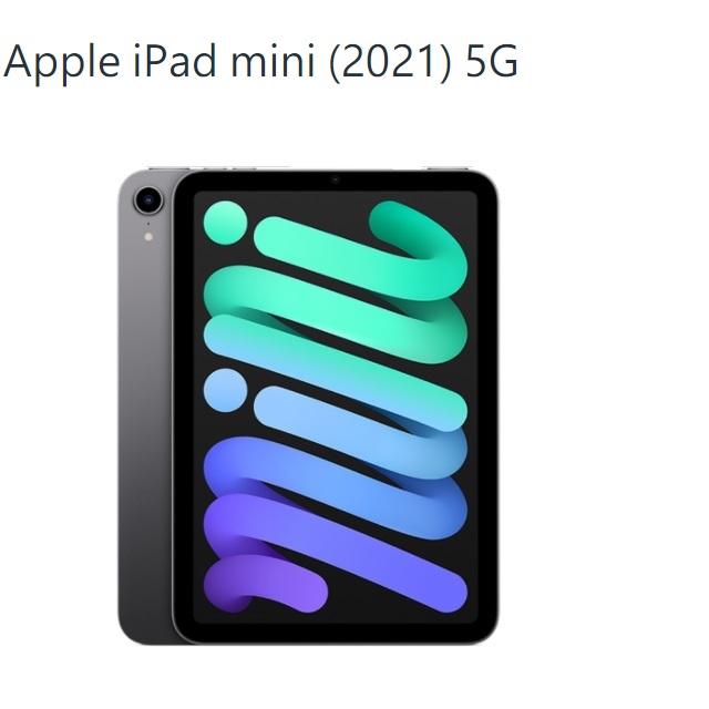 iPad mini 8.3吋 LTE+Wifi 5G 64G灰-2021_MK893TA/A