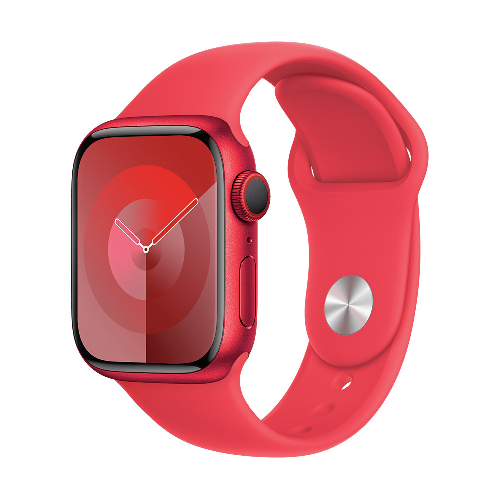 Apple Watch Series 9 GPS + Cellular 41mm (PRODUCT)RED鋁金屬錶殼