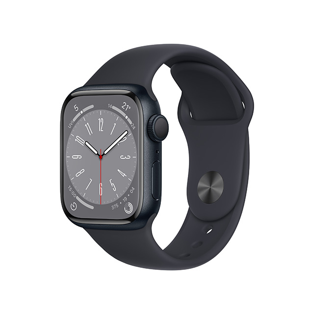Apple Watch Series 8 GPS 45mm Midnight Aluminium Case Midnight Sport Band - Regular