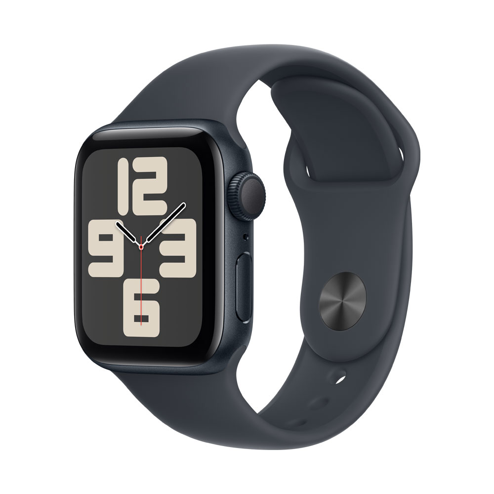 Apple 蘋果 Apple Watch SE 2 GPS 40 mm午夜色鋁製錶殼