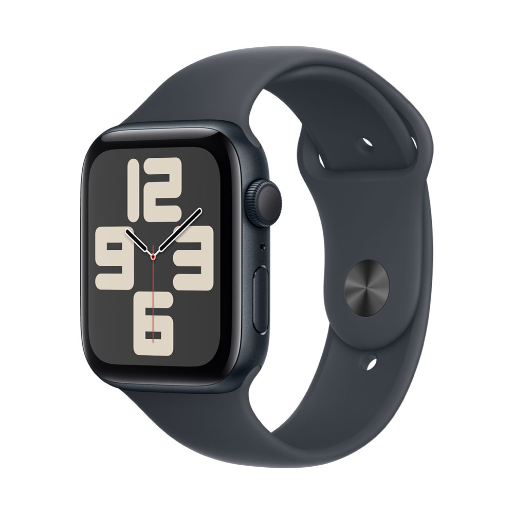 Apple 蘋果 Apple Watch SE 2 GPS 44 mm午夜色鋁製錶殼