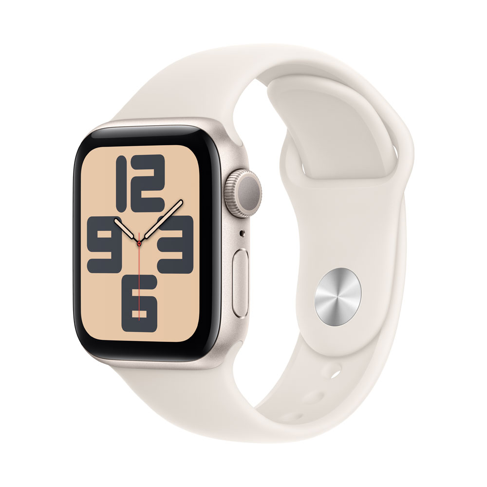 Apple Watch SE GPS 40 mm 星光 鋁製錶殼