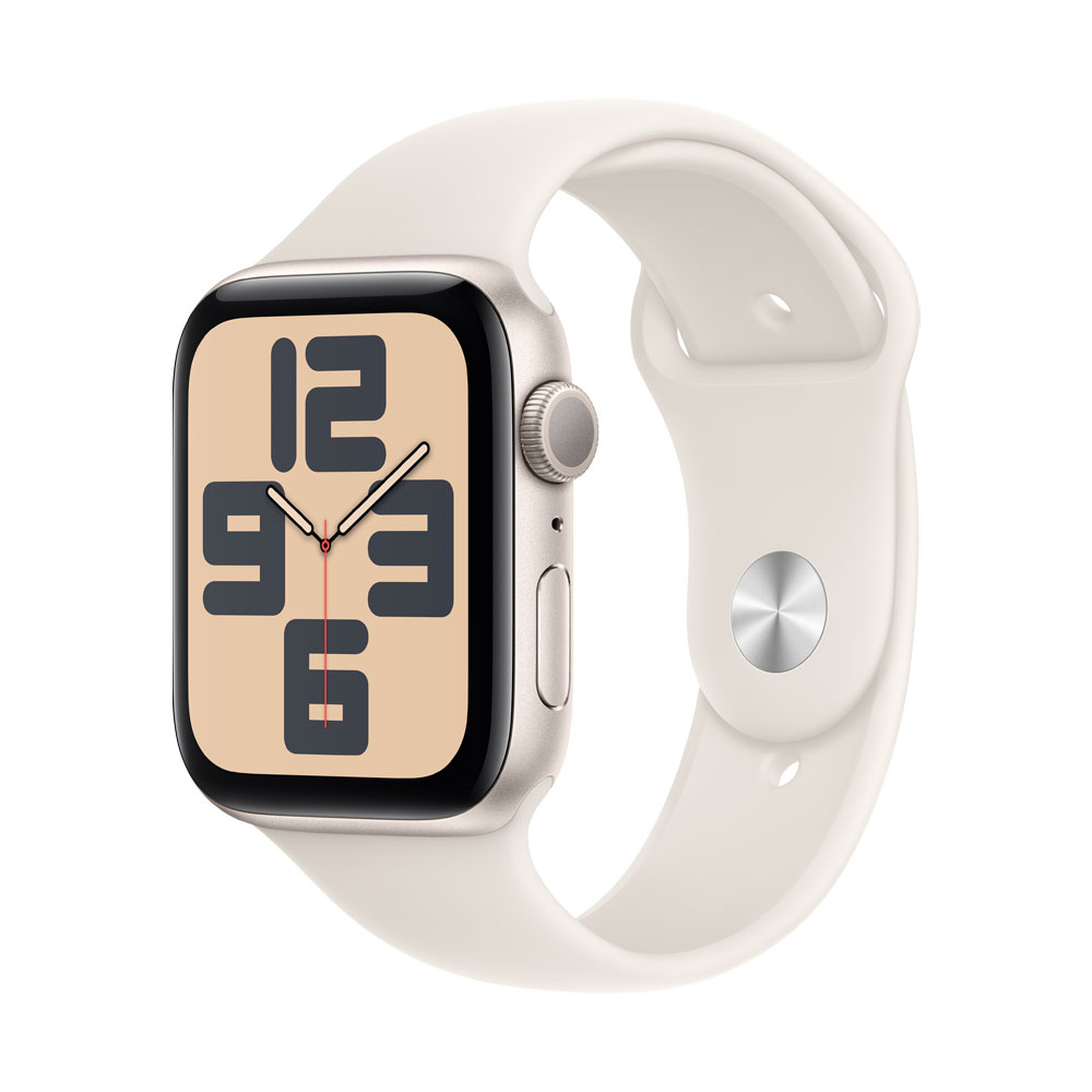 Apple Watch SE GPS 44 mm 星光 鋁製錶殼