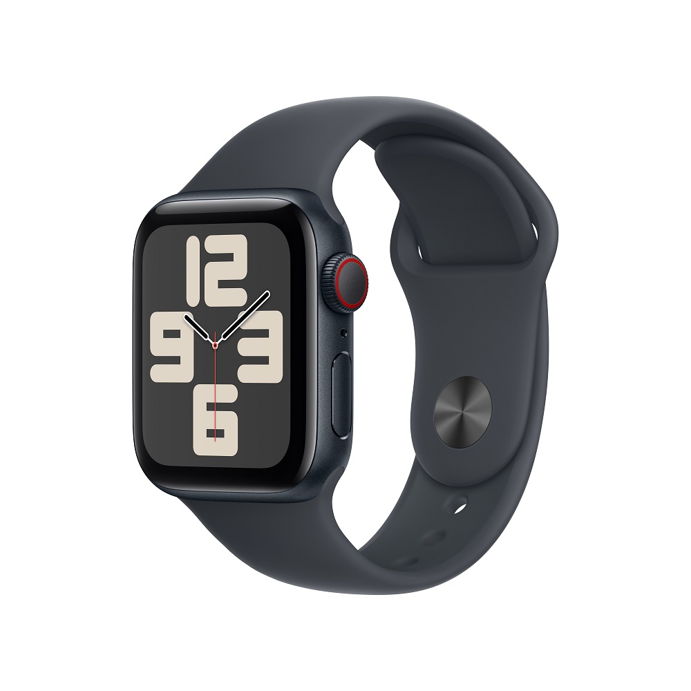 Apple Watch SE GPS + LTE 40 mm午夜鋁製錶殼