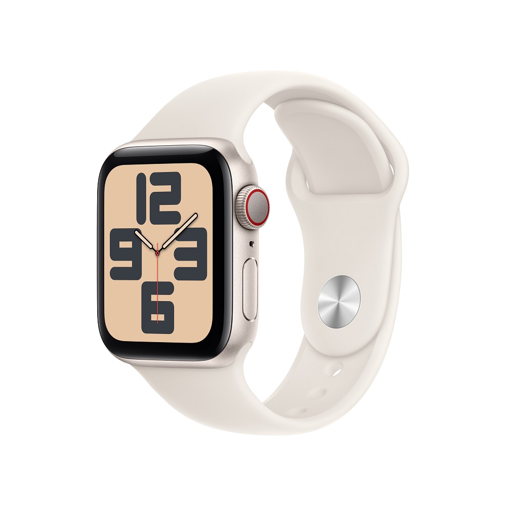 Apple Watch SE GPS + LTE 40 mm 星光 鋁製錶殼