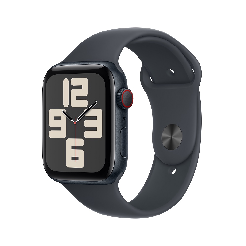 Apple Watch SE GPS + LTE 44 mm午夜鋁製錶殼