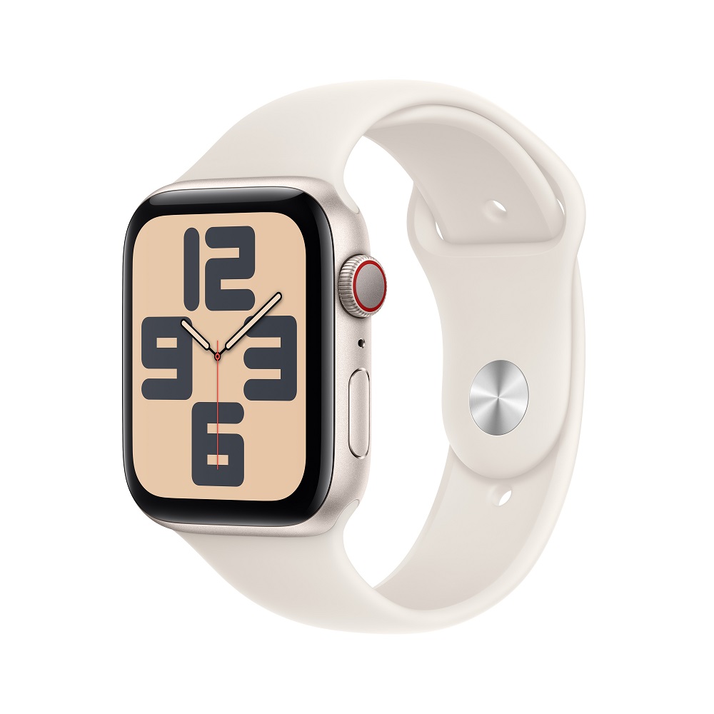 Apple Watch SE GPS + LTE 44 mm 星光 鋁製錶殼