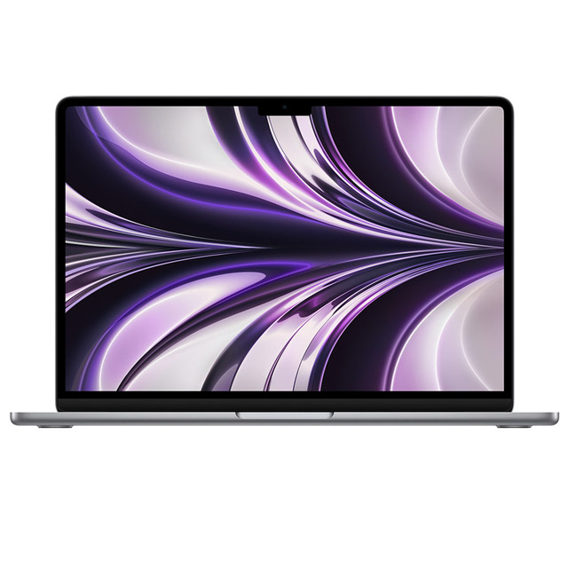MacBook Air 13 Apple M2 晶片 配備 8核心 CPU, 10核心 GPU,256GB SSD 儲存空間-太空灰