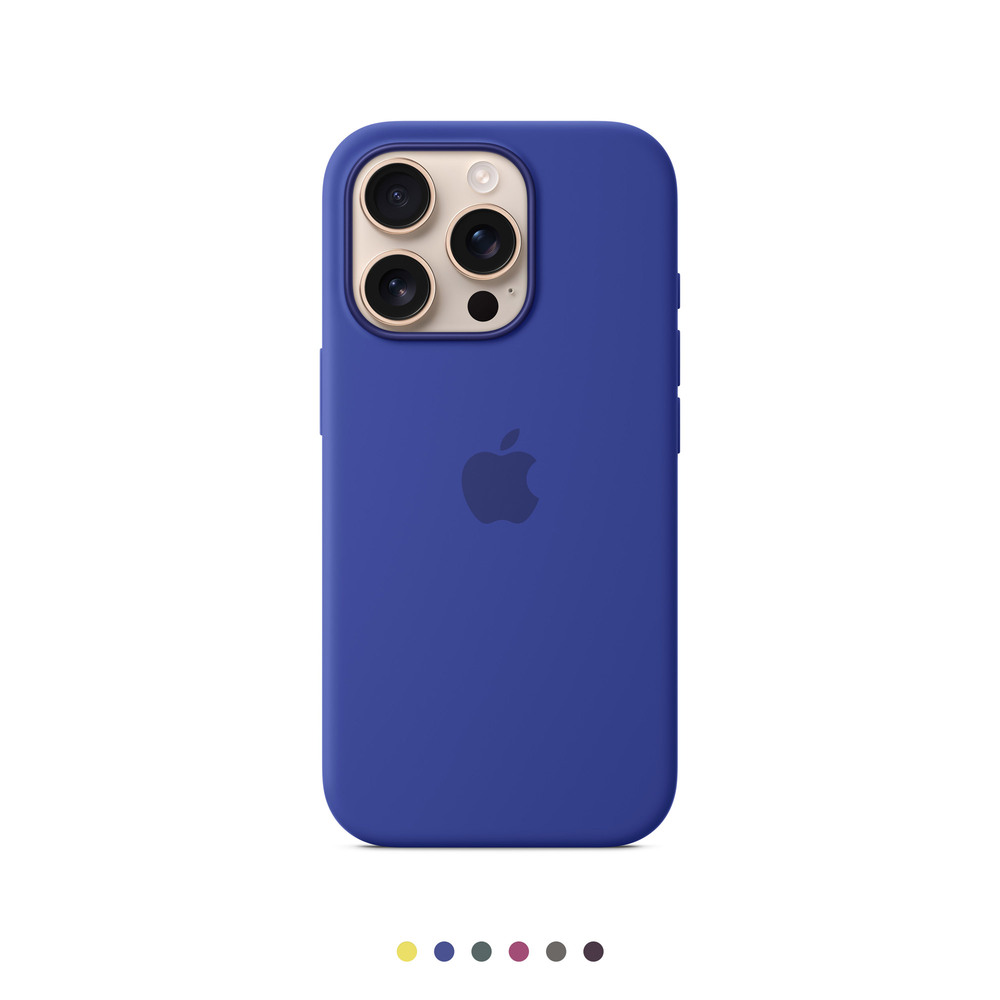 iPhone 16 Pro 矽膠保護殼 with MagSafe