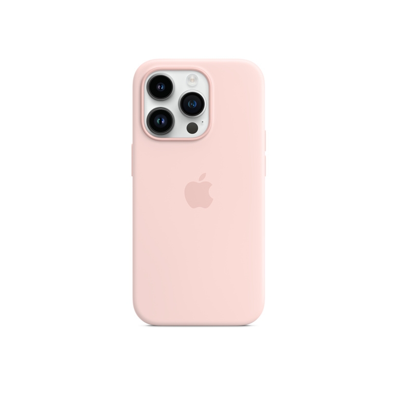 原廠 Apple iPhone 14 Pro Max 矽膠原廠保護殼－灰粉（Magsafe）