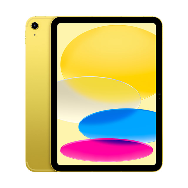 Apple 第十代 iPad 10.9吋 256G LTE 黃色 (MQ6V3TA/A)