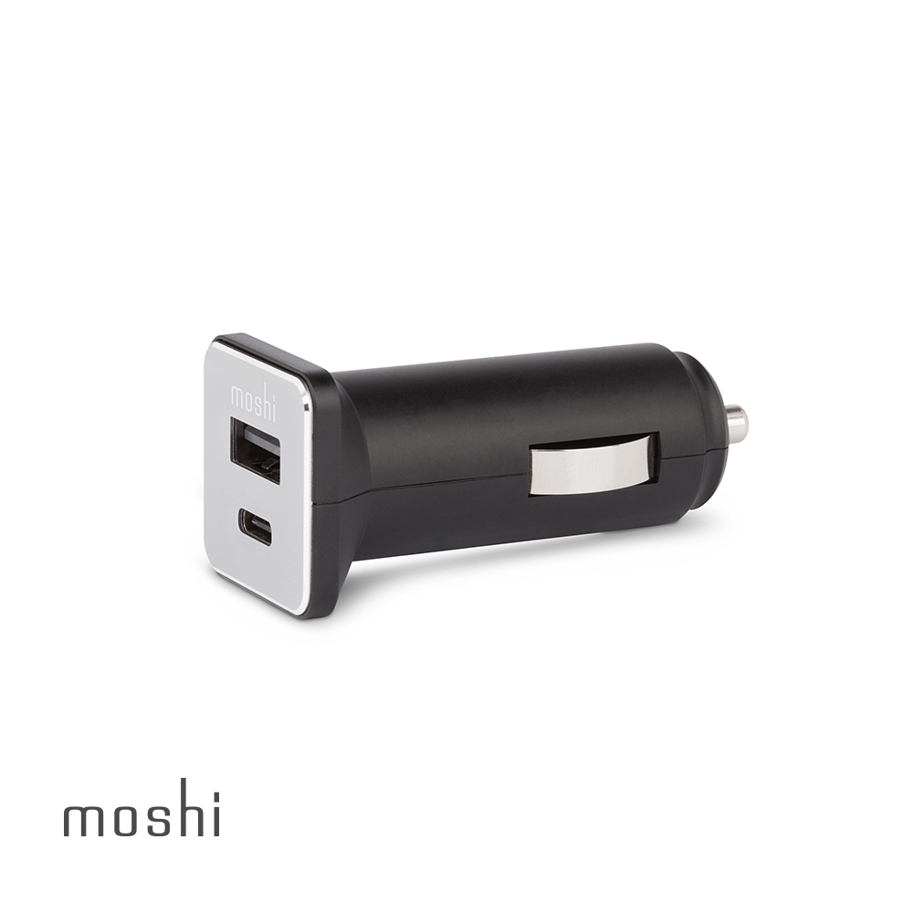 Moshi QuikDuo™ USB-C 車用充電器