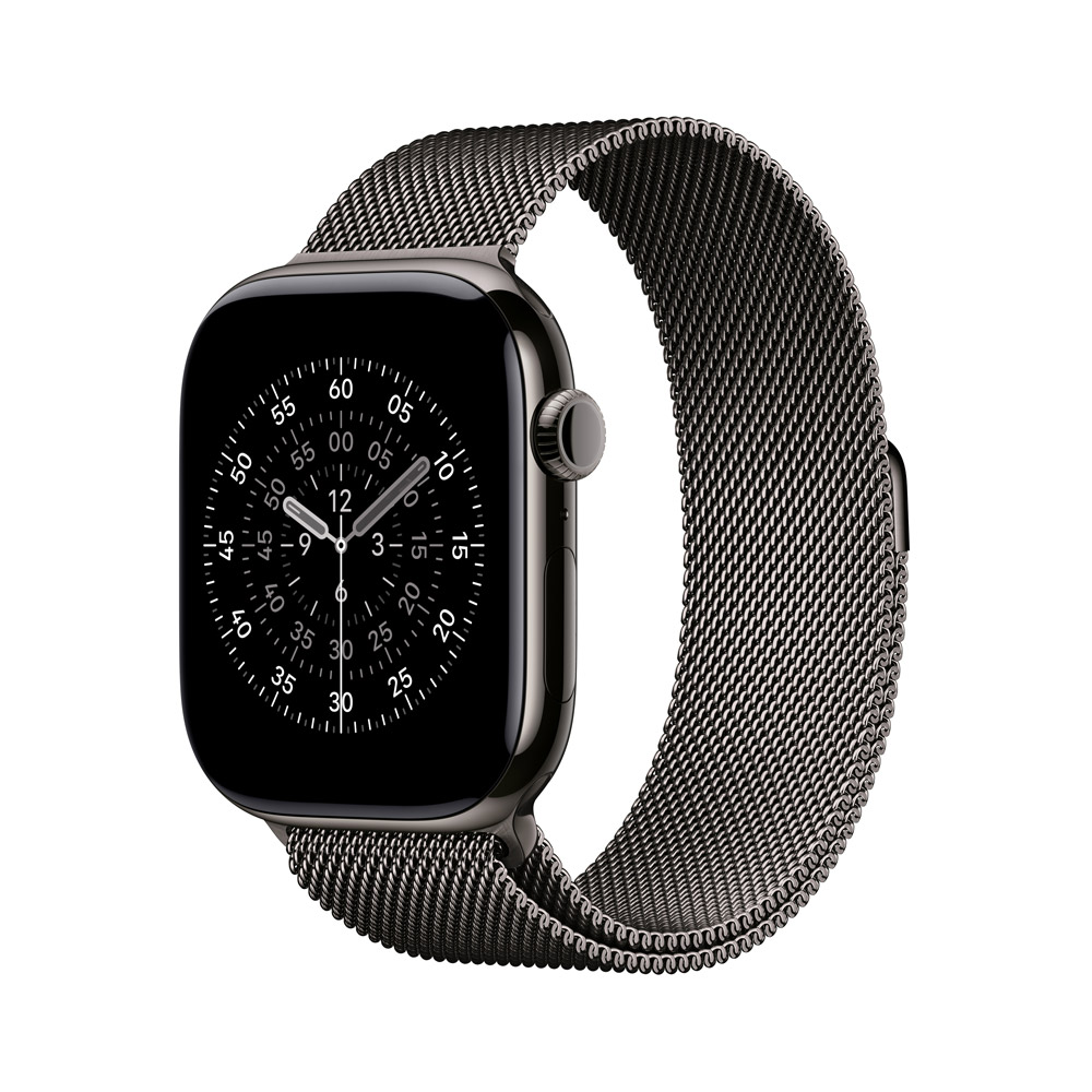 Apple 蘋果 Apple Watch Series 11 GPS + LTE 46mm 石瓦色鈦金屬錶殼搭配石瓦色米蘭錶環