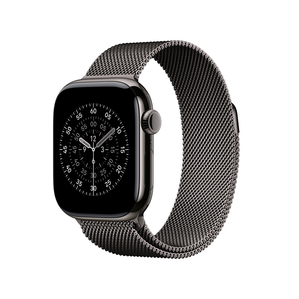 Apple 蘋果 Apple Watch Series 11 GPS + LTE 42mm 石瓦色鈦金屬錶殼搭配石瓦色米蘭錶環