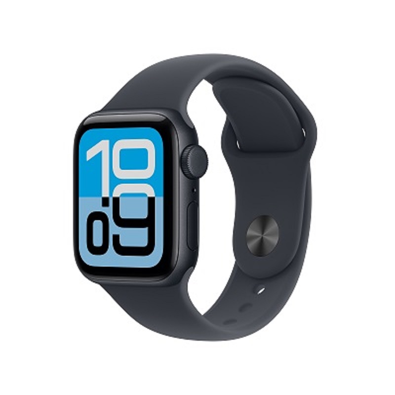 Apple 蘋果 Apple Watch SE 3 GPS + LTE 44mm 午夜色鋁金屬錶殼搭配午夜色運動錶帶