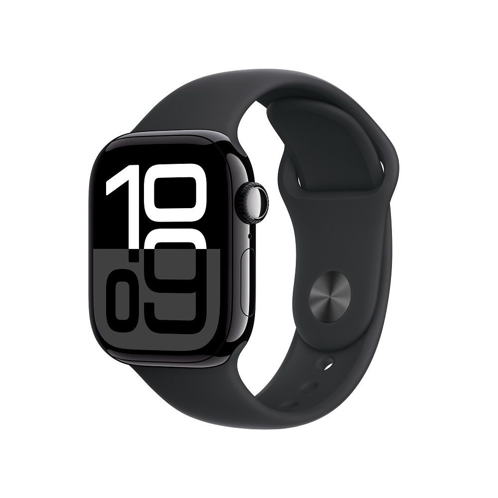 Apple Watch Series 10 GPS 42 mm 曜石黑鋁製錶殼