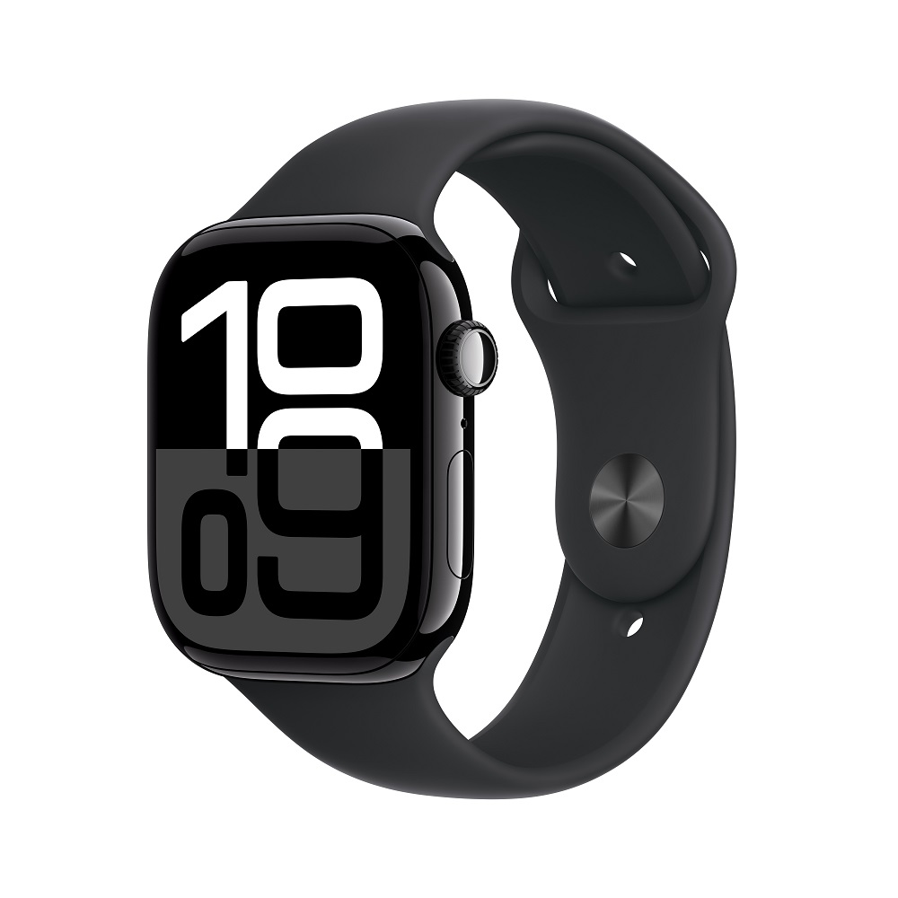 Apple Watch Series 10 GPS 46mm 曜石黑鋁製錶殼