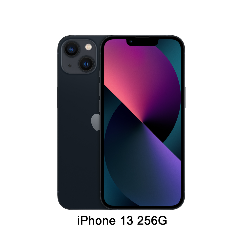 Apple iPhone 13 (256G)-午夜色(MLQ63TA/A)