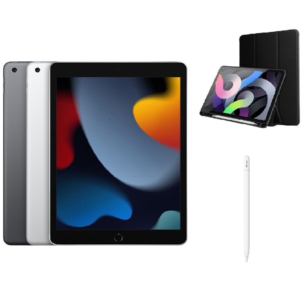 Apple iPad 9 10.2吋 2021 64G 灰色 5G行動網路版 -apple pencil配件組