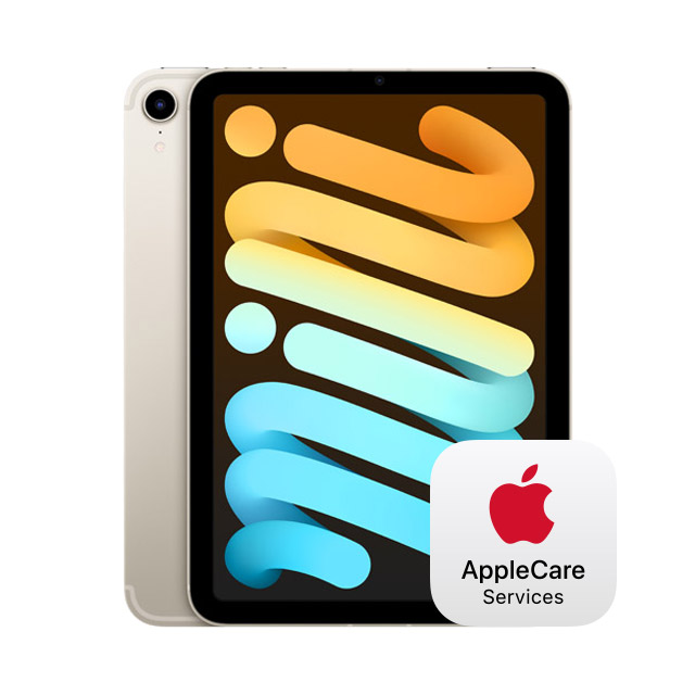 Apple 第六代 iPad mini 8.3 吋 64G LTE 星光色 (MK8C3TA/A)