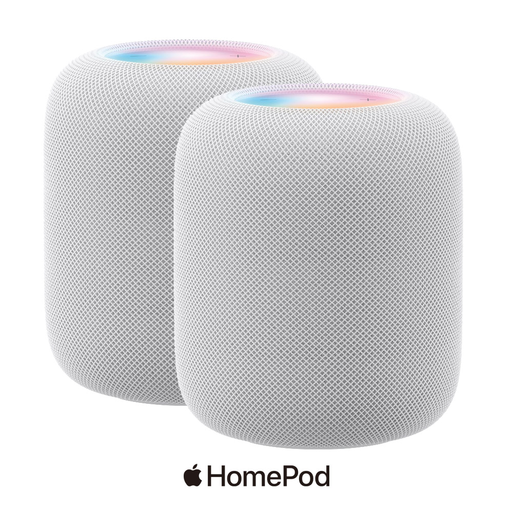Apple 蘋果 HomePod-白色 二入組
