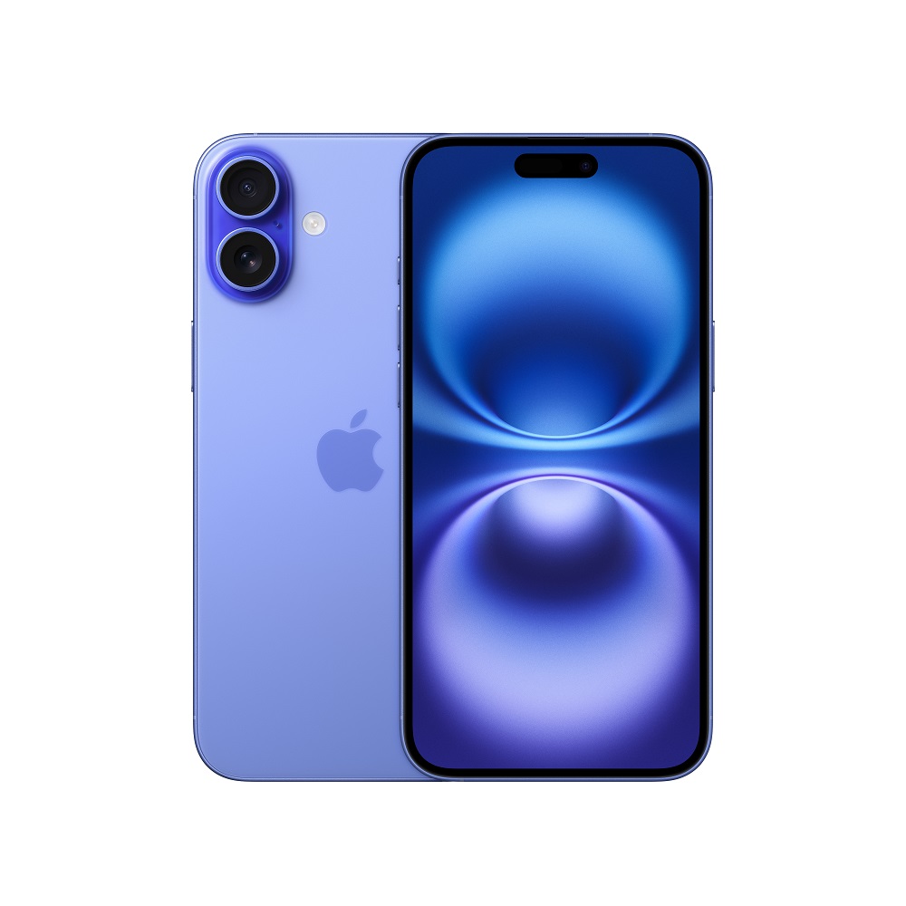 Apple iPhone 16 Plus (256G)搭配滿版黑電鍍鋼化膜