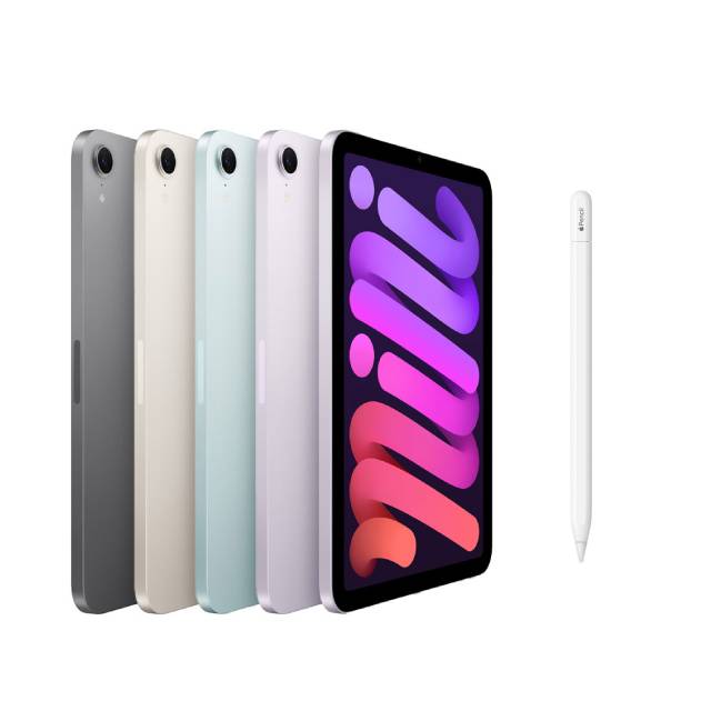 Apple 蘋果 第七代 iPad mini 8.3 吋 256G WiFi+Apple Pencil (USB-C)